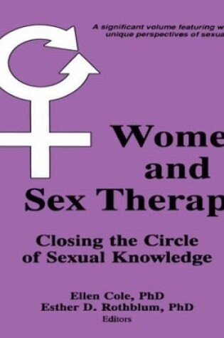 Cover of Women and Sex Therapy