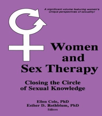 Book cover for Women and Sex Therapy