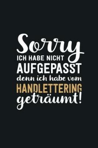 Cover of Ich habe vom Handlettering getraumt