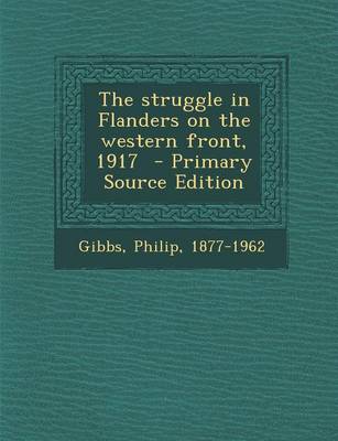 Book cover for The Struggle in Flanders on the Western Front, 1917