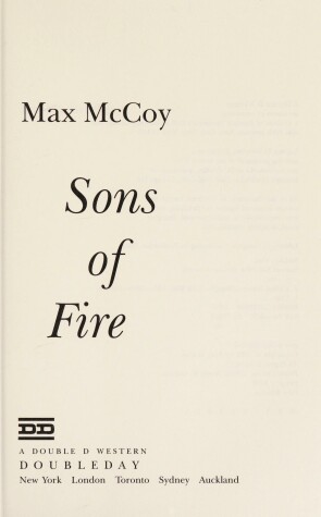 Book cover for Sons of Fire