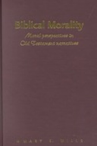 Cover of Biblical Morality