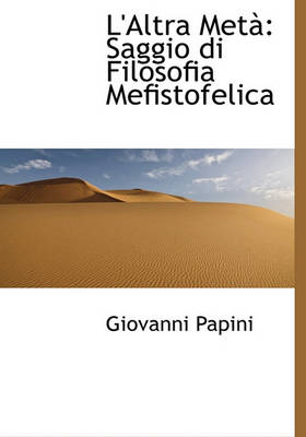 Book cover for L'Altra Meta