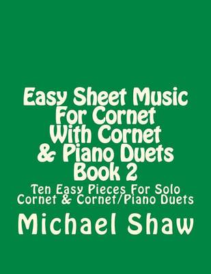 Cover of Easy Sheet Music For Cornet With Cornet & Piano Duets Book 2