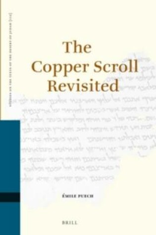 Cover of The Copper Scroll Revisited