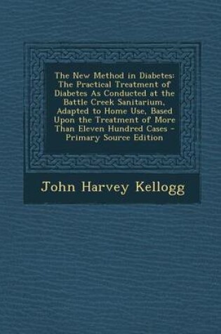 Cover of The New Method in Diabetes