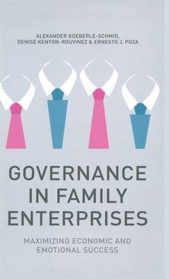 Book cover for Governance in Family Enterprises