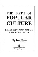 Book cover for The Birth of Popular Culture