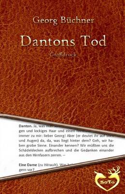 Book cover for Dantons Tod - Grossdruck