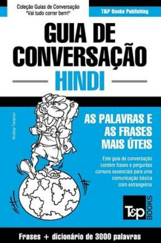 Cover of Guia de Conversação Portuguès-Hindi E Vocabulário Temático 3000 Palavras