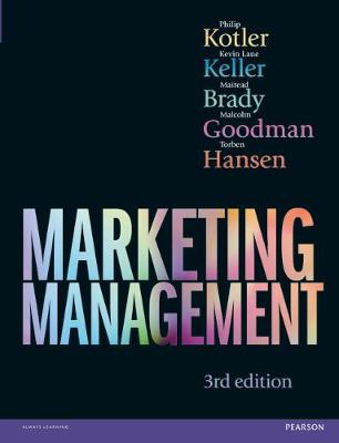 Book cover for Marketing Management 3rd edn