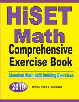 Book cover for HiSET Math Comprehensive Exercise Book