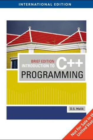 Cover of Introduction to C++ Programming