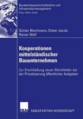 Book cover for Kooperationen Mittelstandischer Bauunternehmen