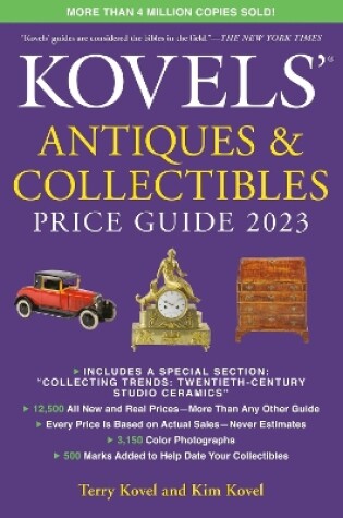 Cover of Kovels' Antiques and Collectibles Price Guide 2023