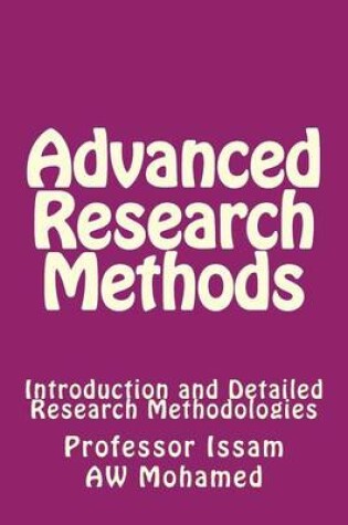 Cover of Advanced Research Methods