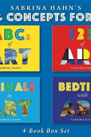 Cover of Sabrina Hahn's Art & Concepts for Kids 4-Book Box Set