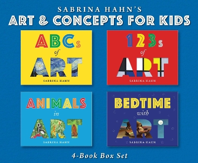 Book cover for Sabrina Hahn's Art & Concepts for Kids 4-Book Box Set