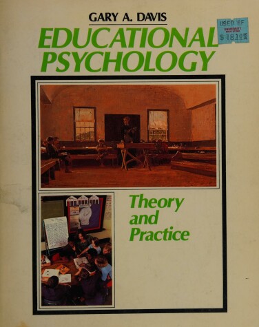 Book cover for Davis:Educational Psychology