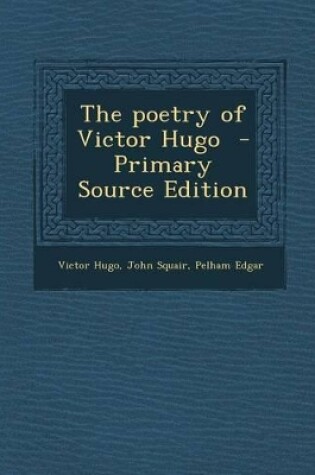 Cover of The Poetry of Victor Hugo