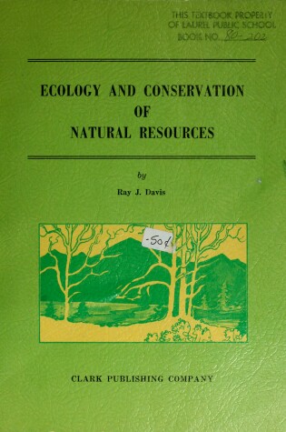 Cover of Ecology and Conservation