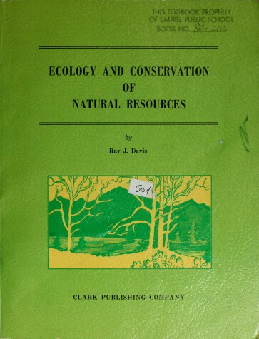 Book cover for Ecology and Conservation