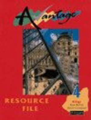 Book cover for Avantage 4 Rouge Resource File