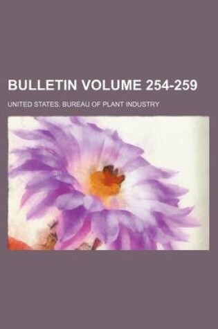 Cover of Bulletin Volume 254-259