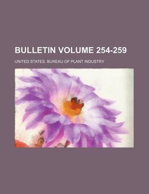 Book cover for Bulletin Volume 254-259