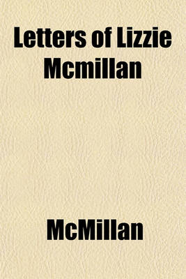Book cover for Letters of Lizzie McMillan