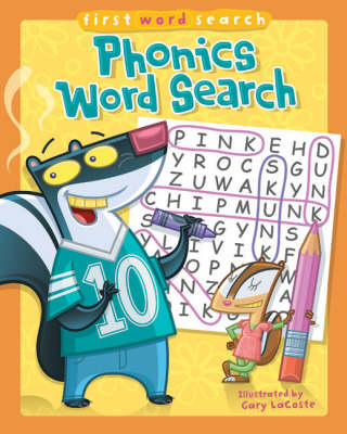 Book cover for First Word Search: Phonics Word Search