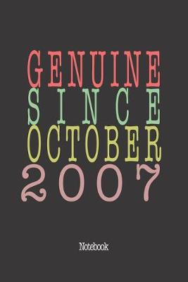 Book cover for Genuine Since October 2007