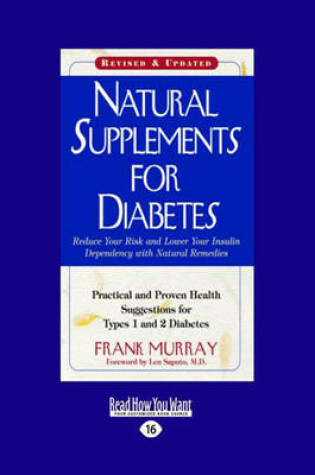 Cover of Natural Supplements for Diabetes