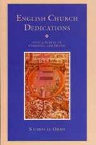 Cover of English Church Dedications
