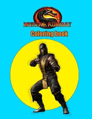 Book cover for Mortal Kombat Coloring Book