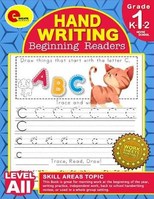 Book cover for Handwriting Workbook Grade 1