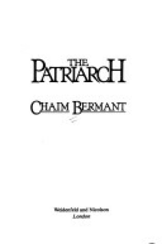 Cover of The Patriarch