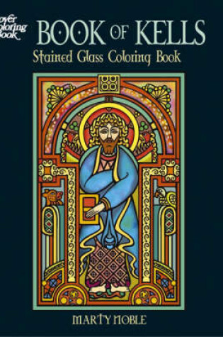 Cover of Book of Kells, Stained Glass Coloring Book