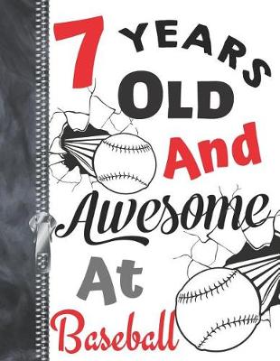 Book cover for 7 Years Old and Awesome at Baseball