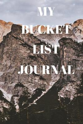 Book cover for My Bucket List Journal