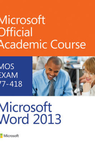Cover of Exam 77–418 Microsoft Word 2013