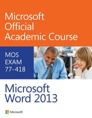 Cover of Exam 77–418 Microsoft Word 2013