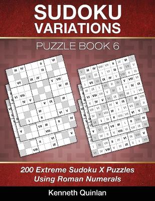 Book cover for Sudoku Variations Puzzle Book 6