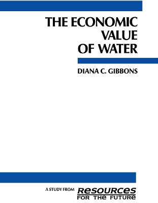 Book cover for The Economic Value of Water