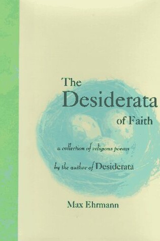 Cover of The Desiderata of Faith