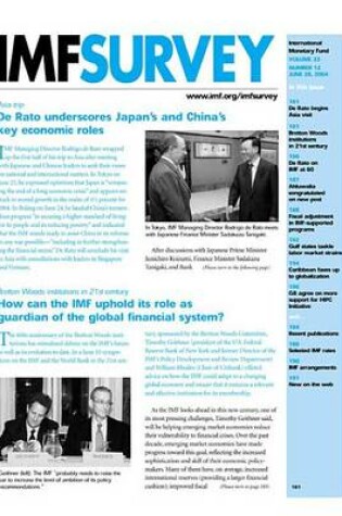 Cover of IMF Survey No.12, 2004