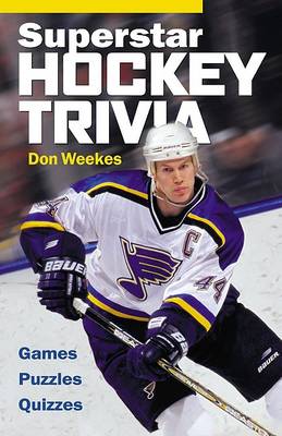 Book cover for Superstar Hockey Trivia