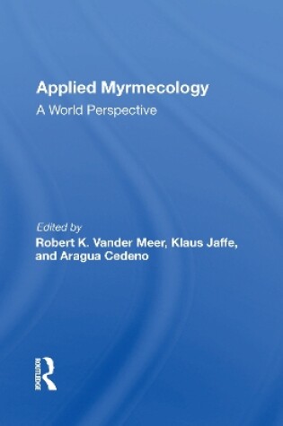 Cover of Applied Myrmecology