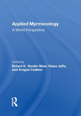 Book cover for Applied Myrmecology