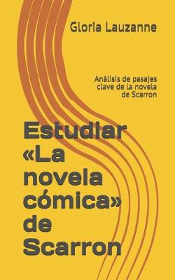 Book cover for Estudiar La novela comica de Scarron